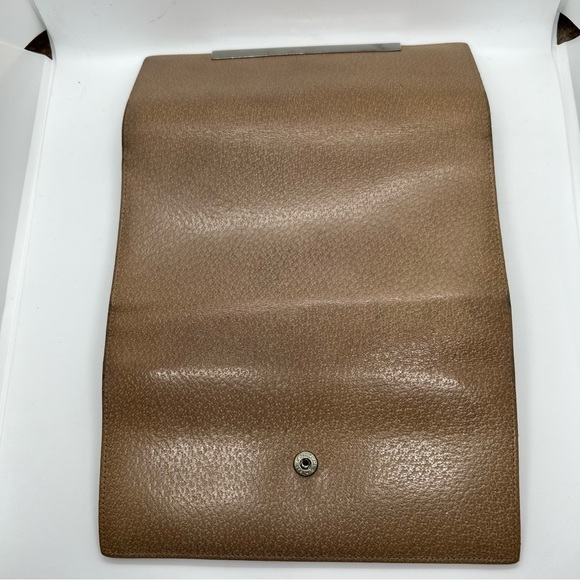 Gucci Wallet - Long Trifold in Tan Leather - Picture 14 of 16